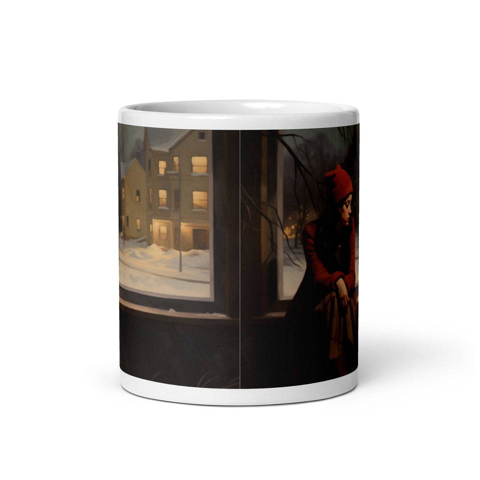 Mug "Un coeur en hiver"