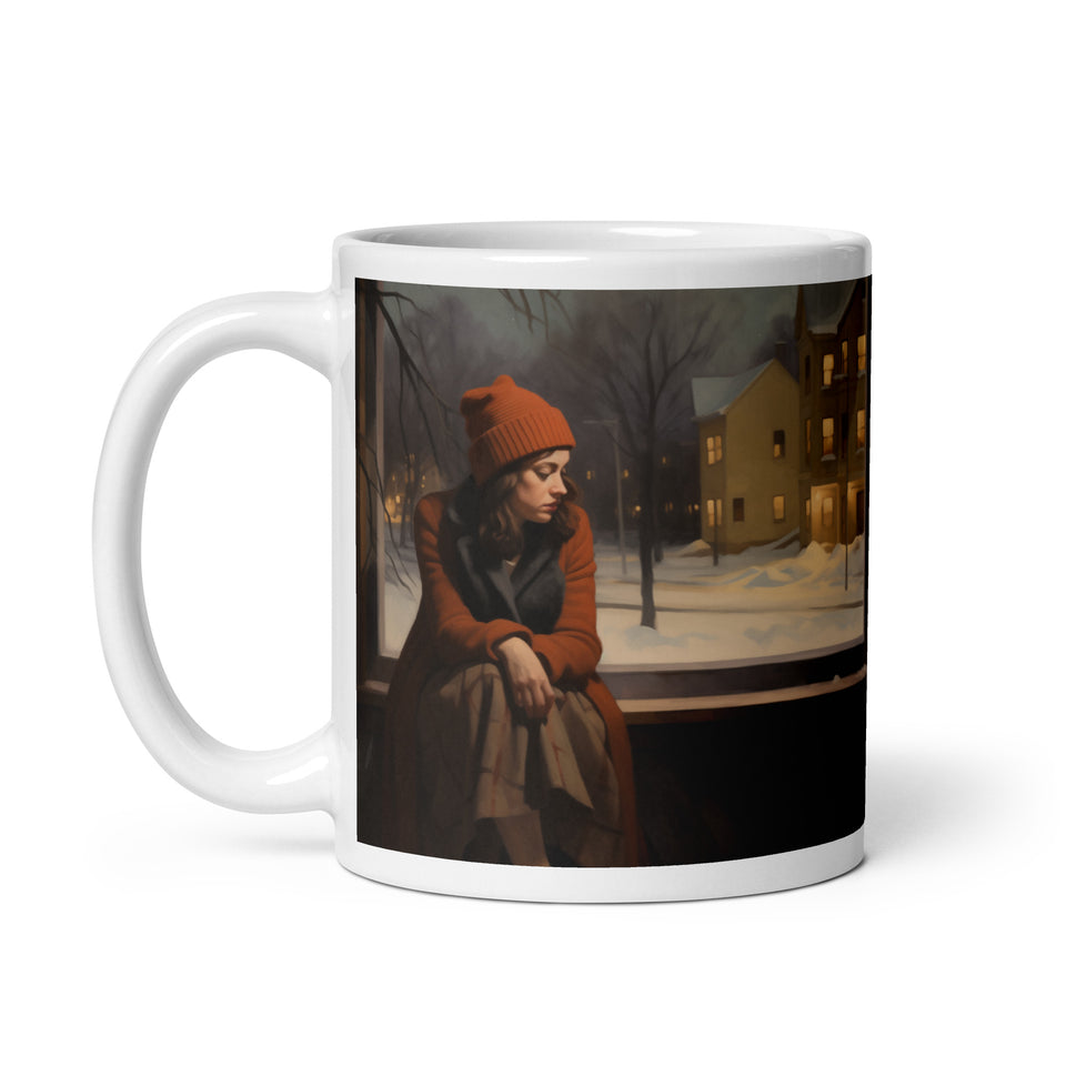 Mug "Un coeur en hiver"