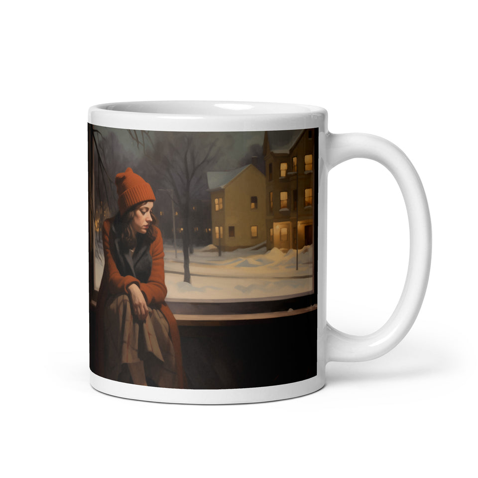 Mug "Un coeur en hiver"