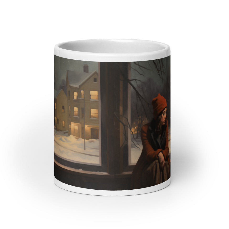 Mug "Un coeur en hiver"