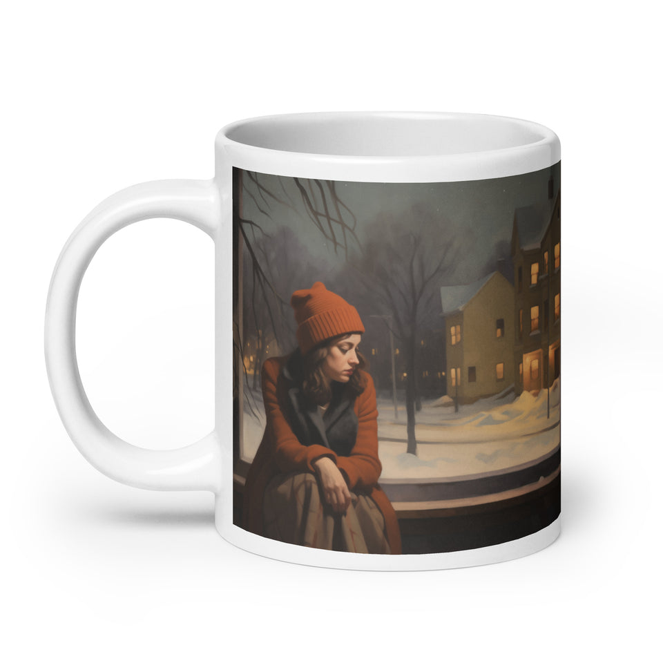 Mug "Un coeur en hiver"