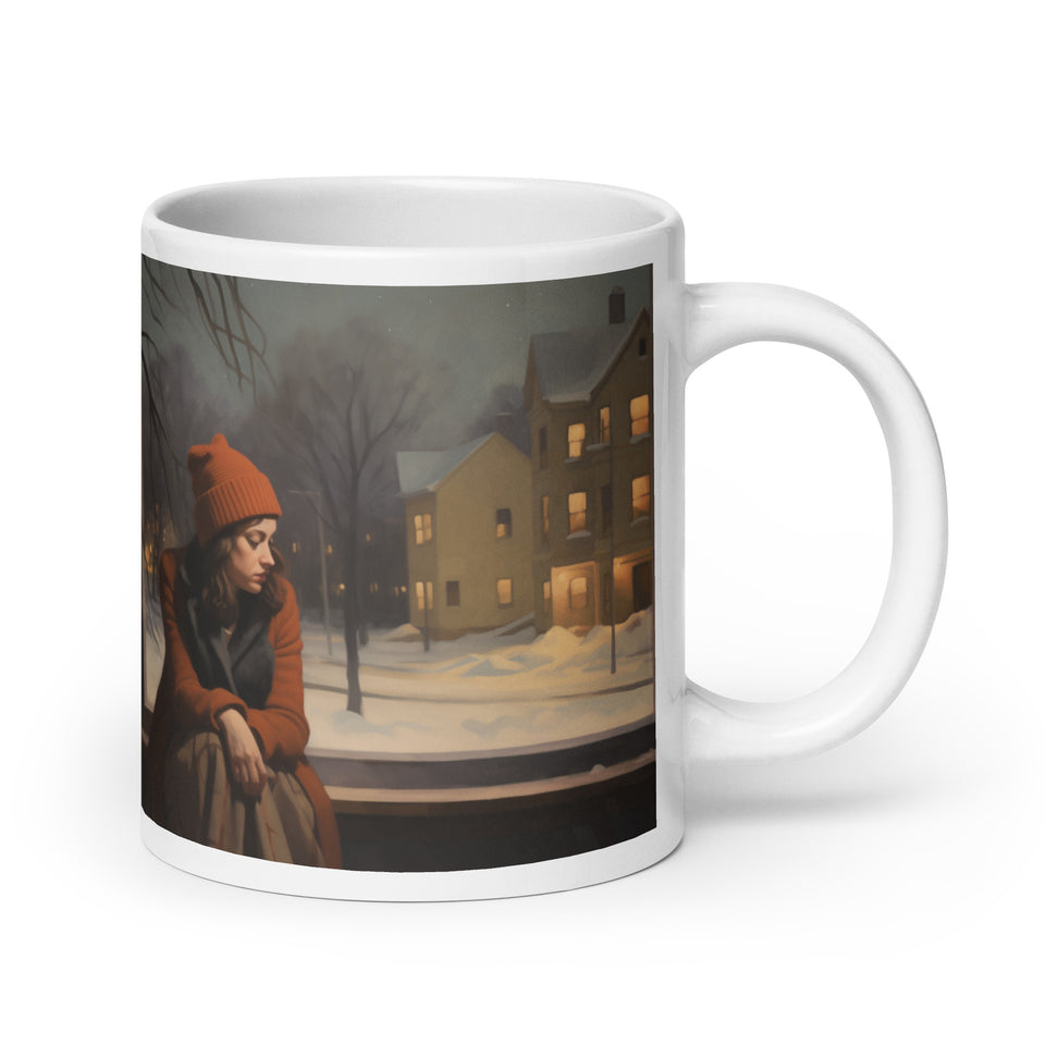 Mug "Un coeur en hiver"