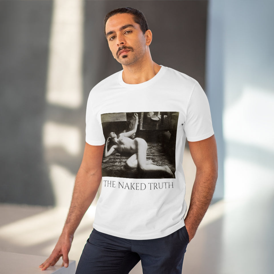 T-shirt homme en coton bio "The Naked Truth"