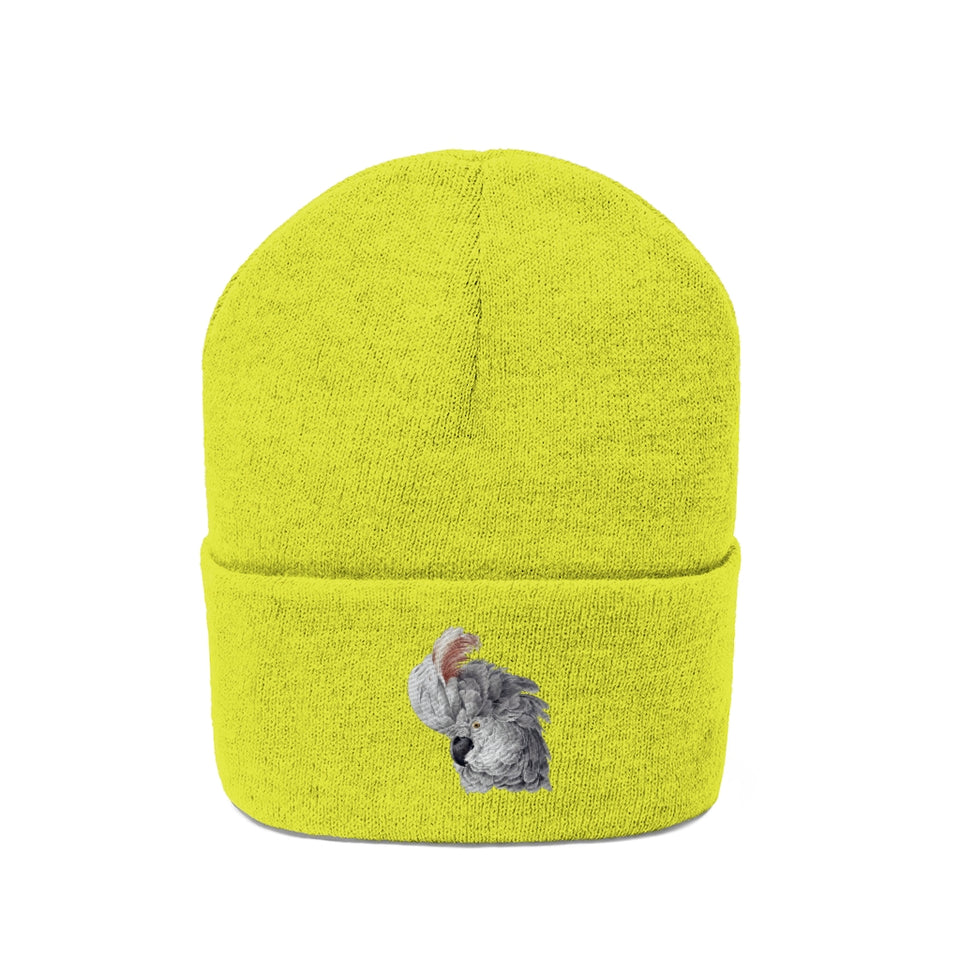 Bonnet en maille "Parrot Cake"