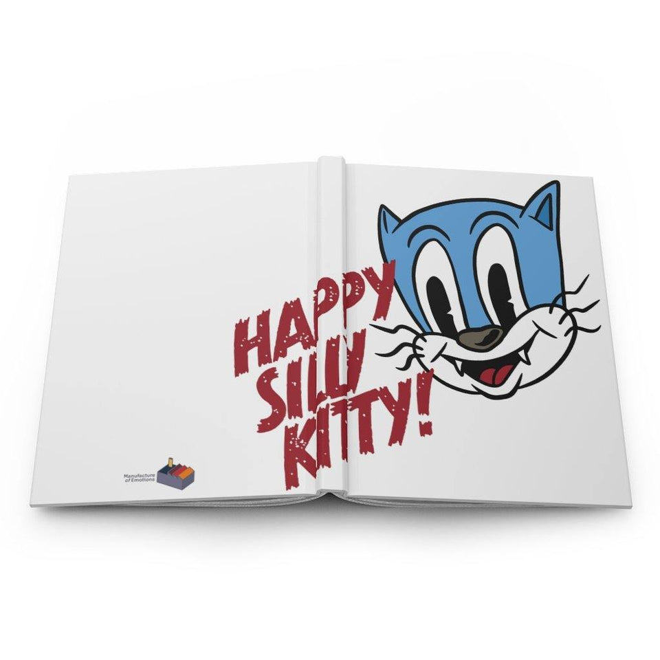 Carnet à couverture rigide "Happy Silly Kitty!" - Manufacture of Emotions