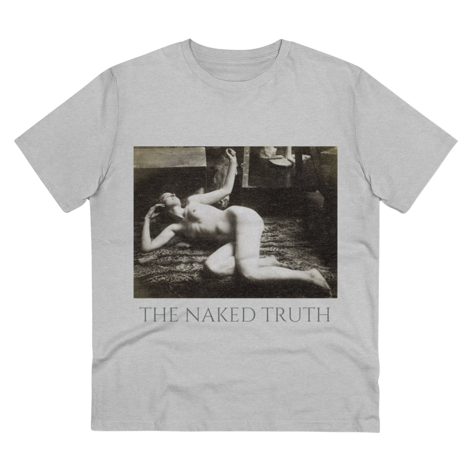 T-shirt homme en coton bio "The Naked Truth"