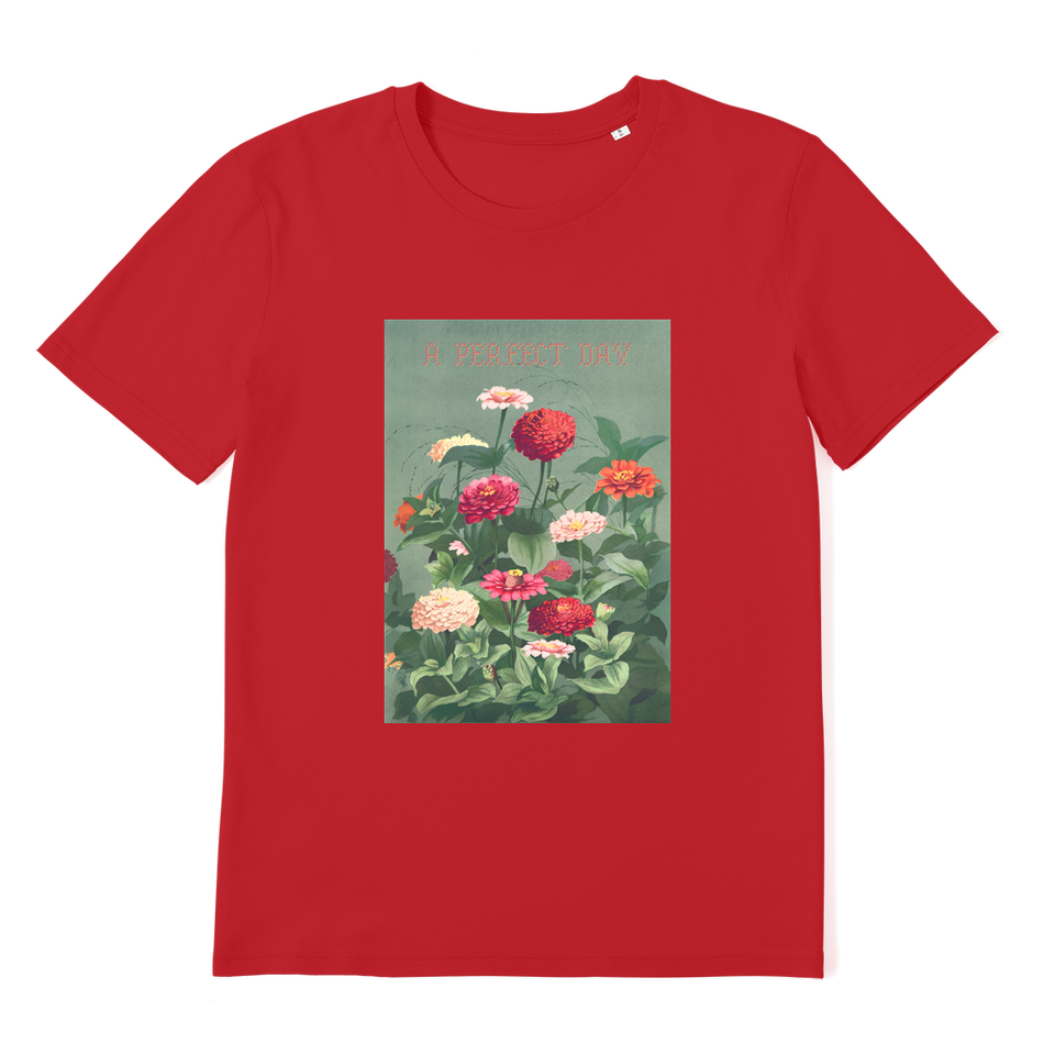 T-Shirt adulte Premium "A perfect day" en coton bio - Manufacture of Emotions