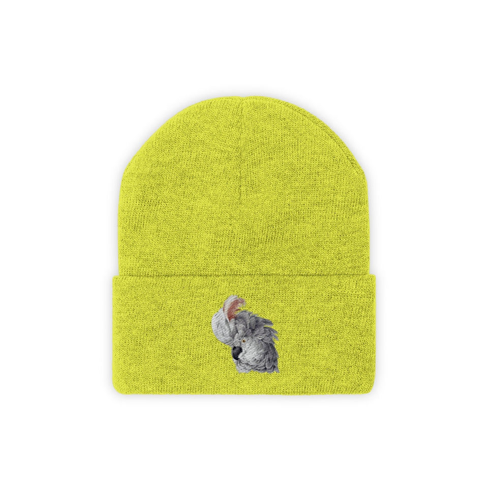 Bonnet en maille "Parrot Cake"