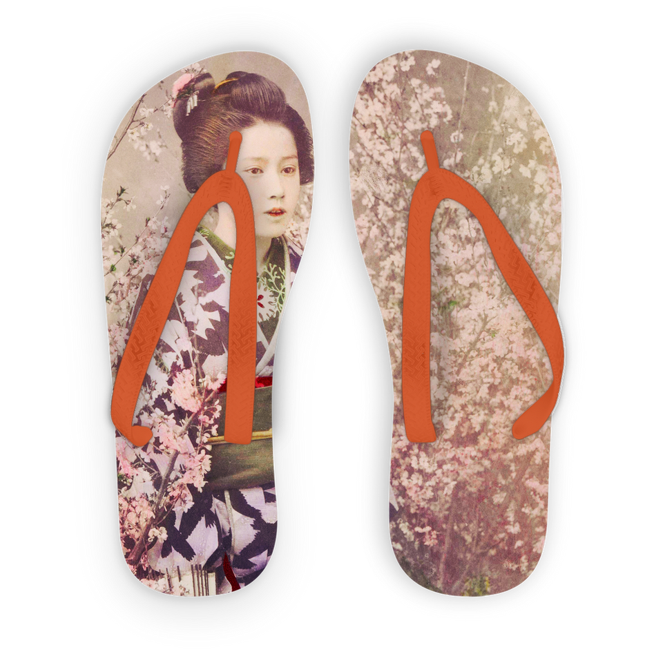 Tongs adulte  "Blossom Girl, No Shadow" - Manufacture of Emotions