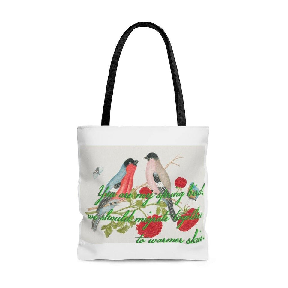 Tote Bag "Spring Bird" - Manufacture of Emotions