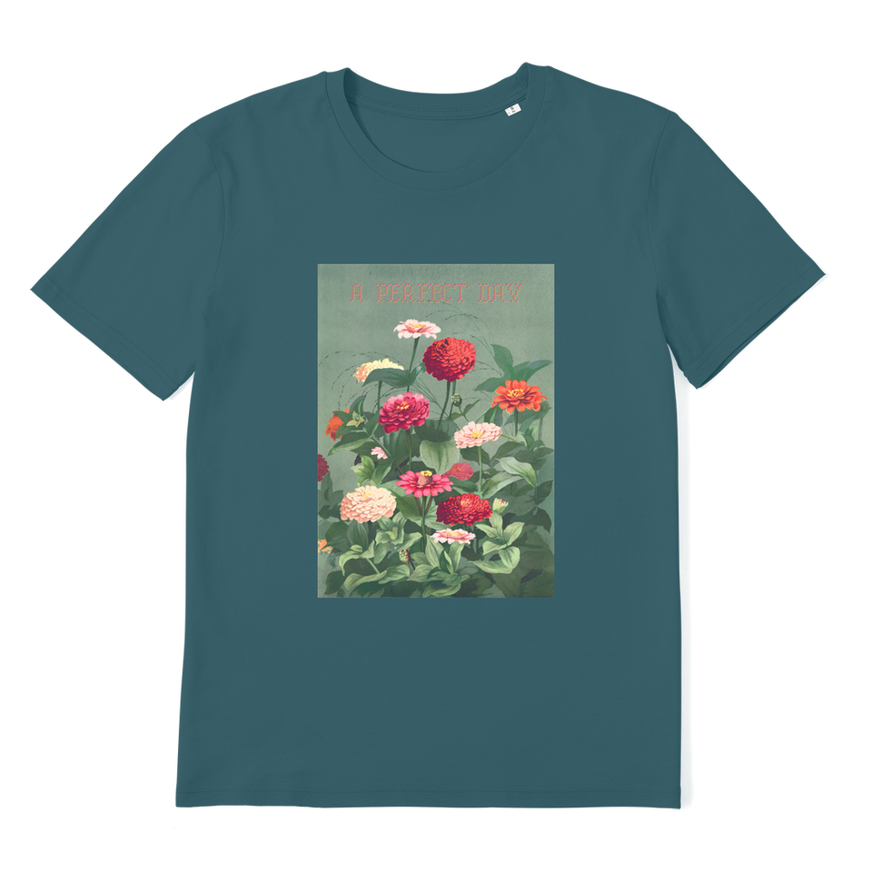 T-Shirt adulte Premium "A perfect day" en coton bio - Manufacture of Emotions