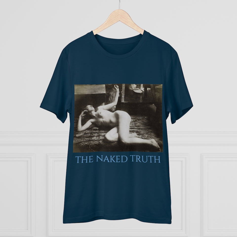 T-shirt homme en coton bio "The Naked Truth"