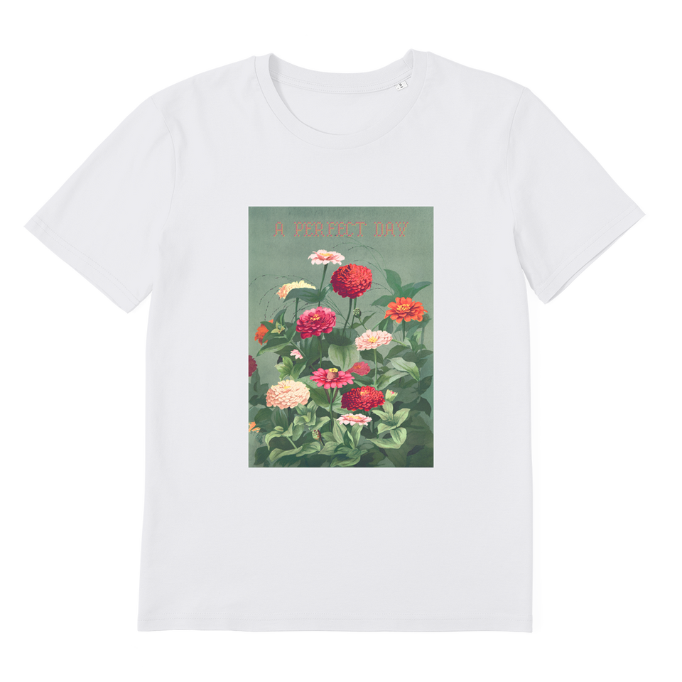 T-Shirt adulte Premium "A perfect day" en coton bio - Manufacture of Emotions