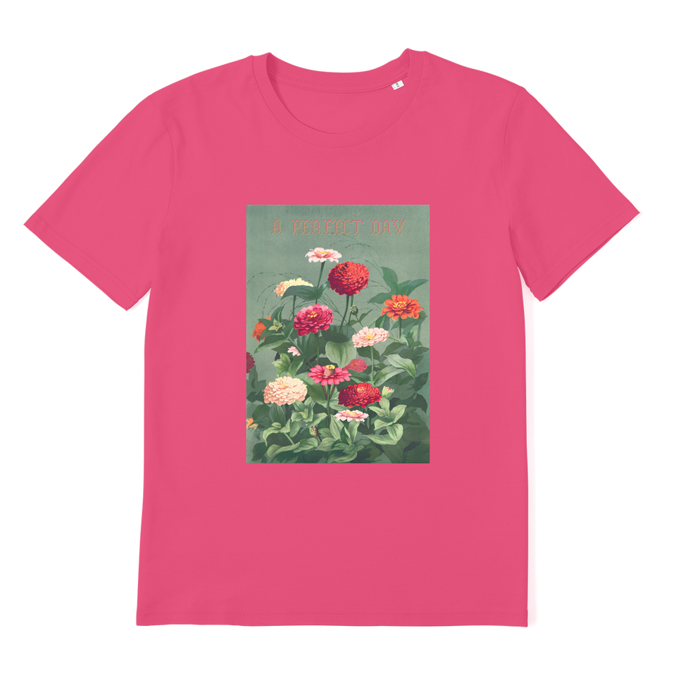 T-Shirt adulte Premium "A perfect day" en coton bio - Manufacture of Emotions