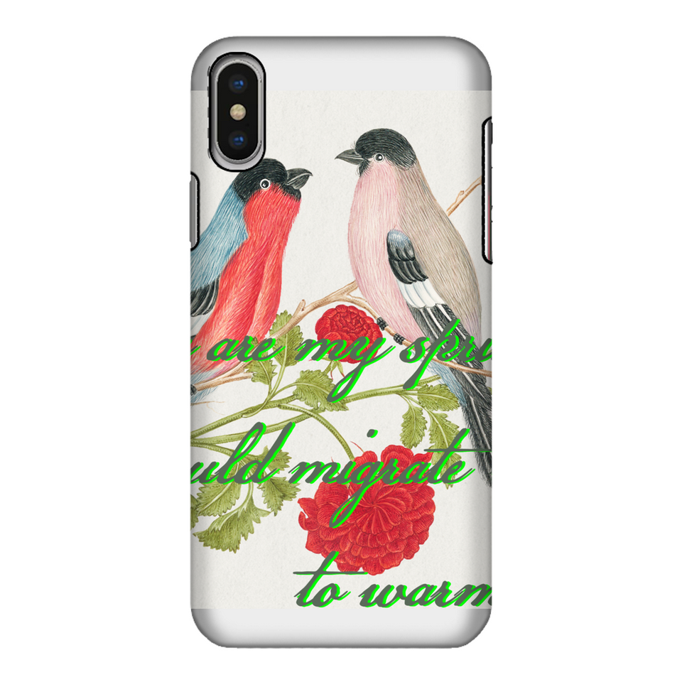 Coque téléphone portable "Spring Bird" - Manufacture of Emotions