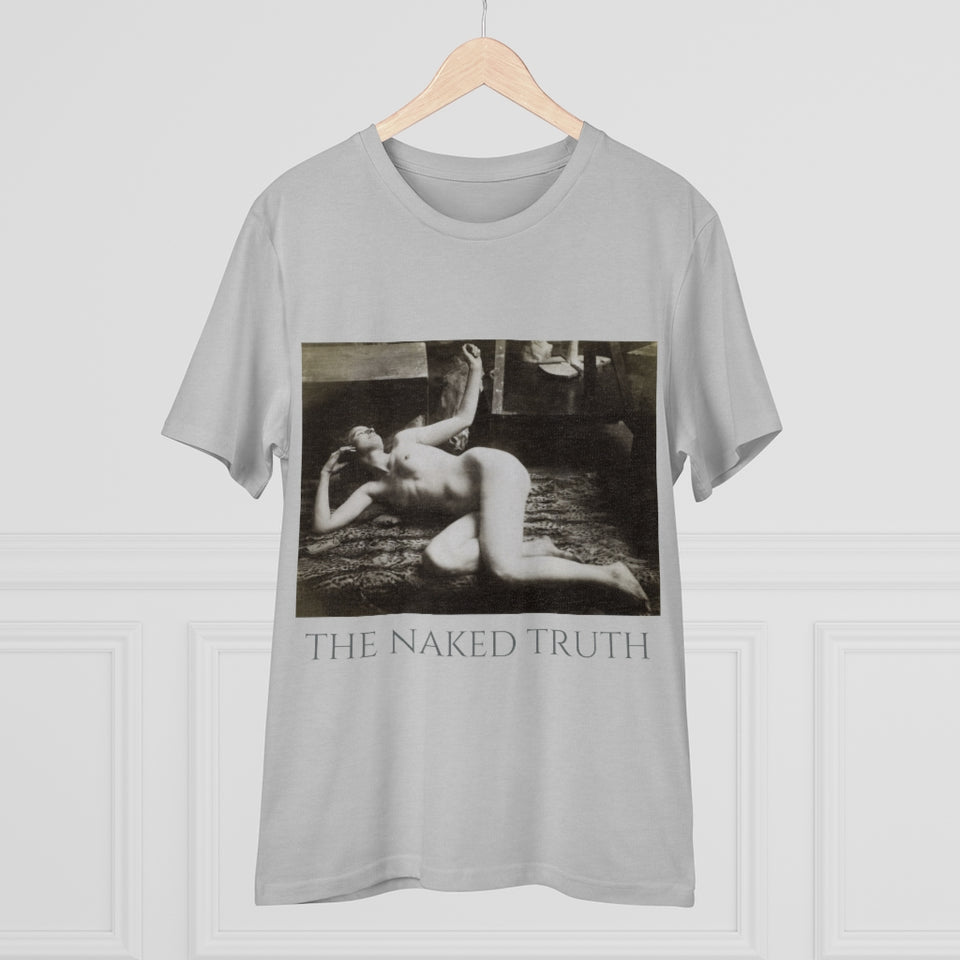 T-shirt homme en coton bio "The Naked Truth"