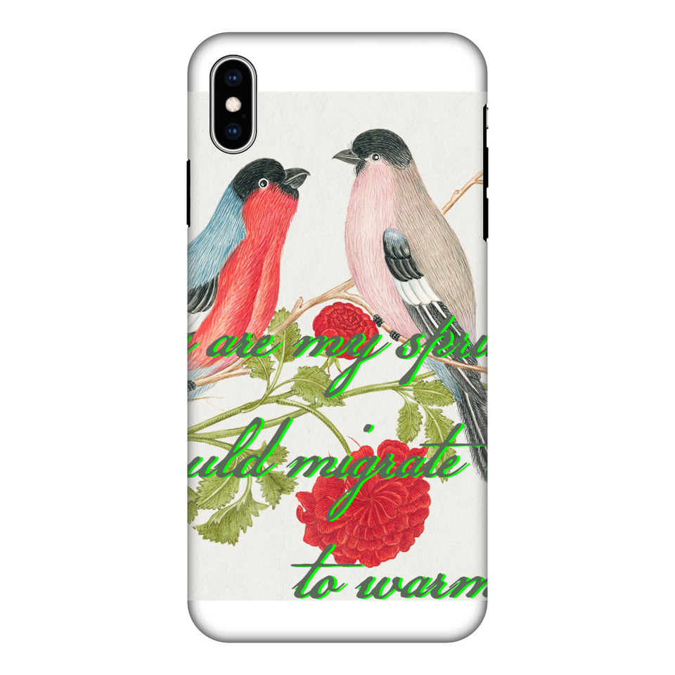 Coque téléphone portable "Spring Bird" - Manufacture of Emotions