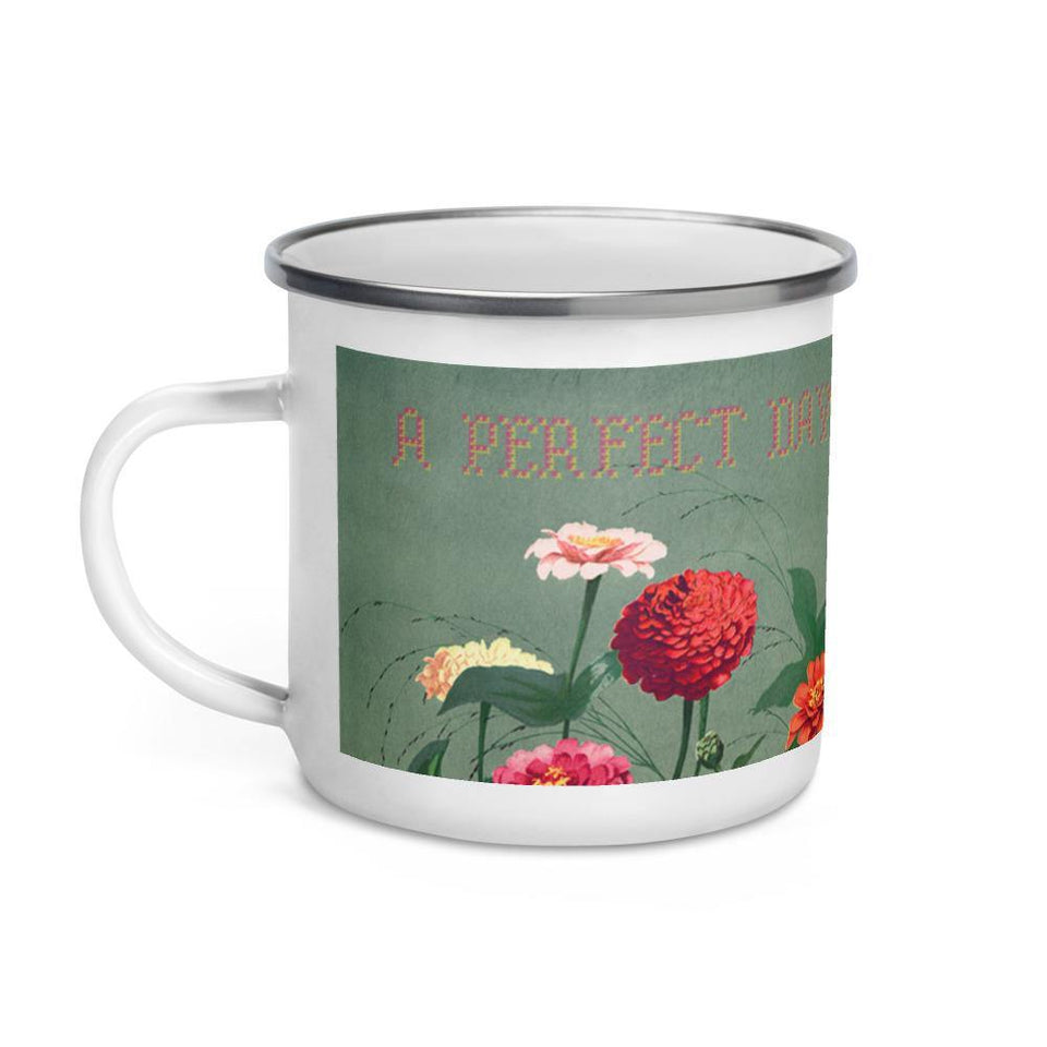 Mug émaillé "A perfect day" - Manufacture of Emotions