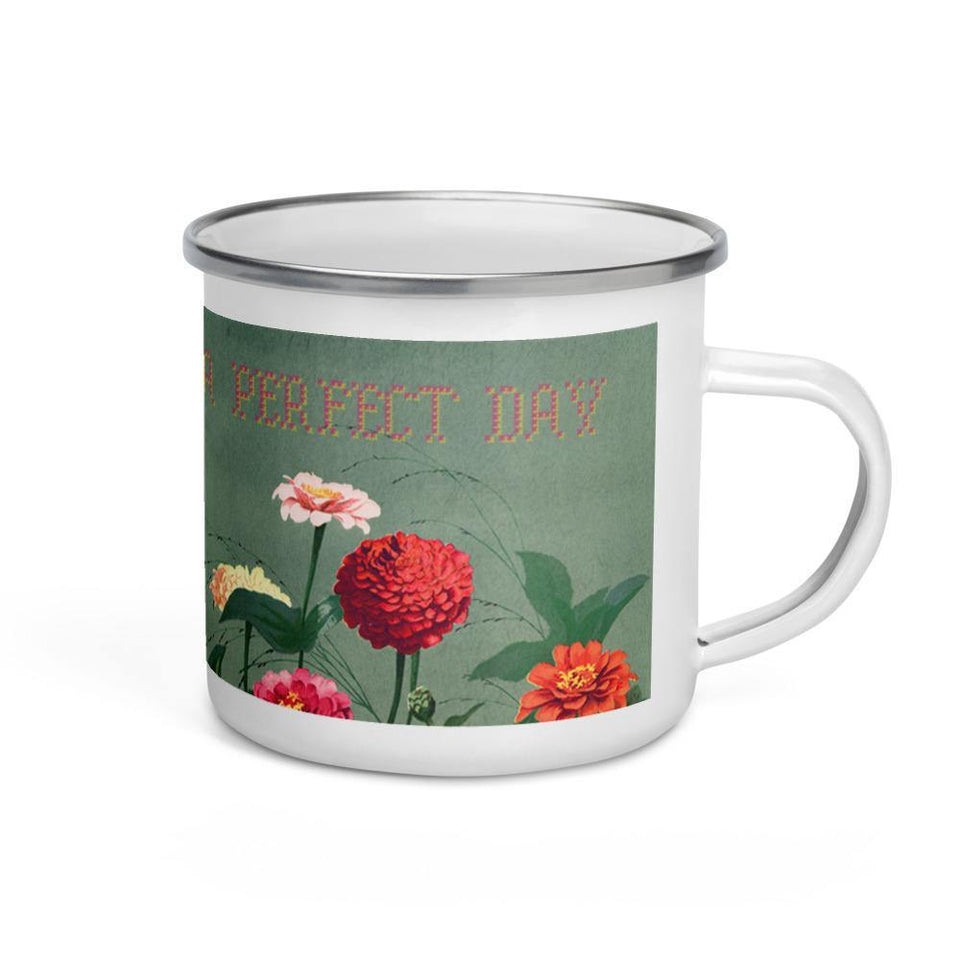 Mug émaillé "A perfect day" - Manufacture of Emotions