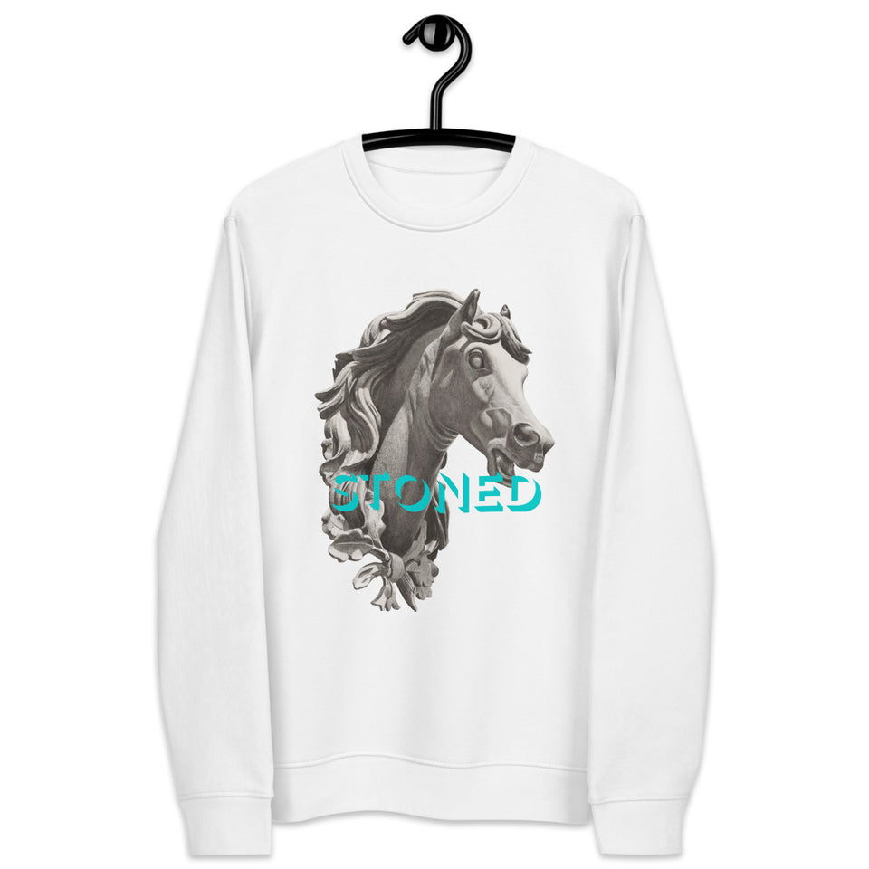 Sweatshirt coton bio "Stoned"