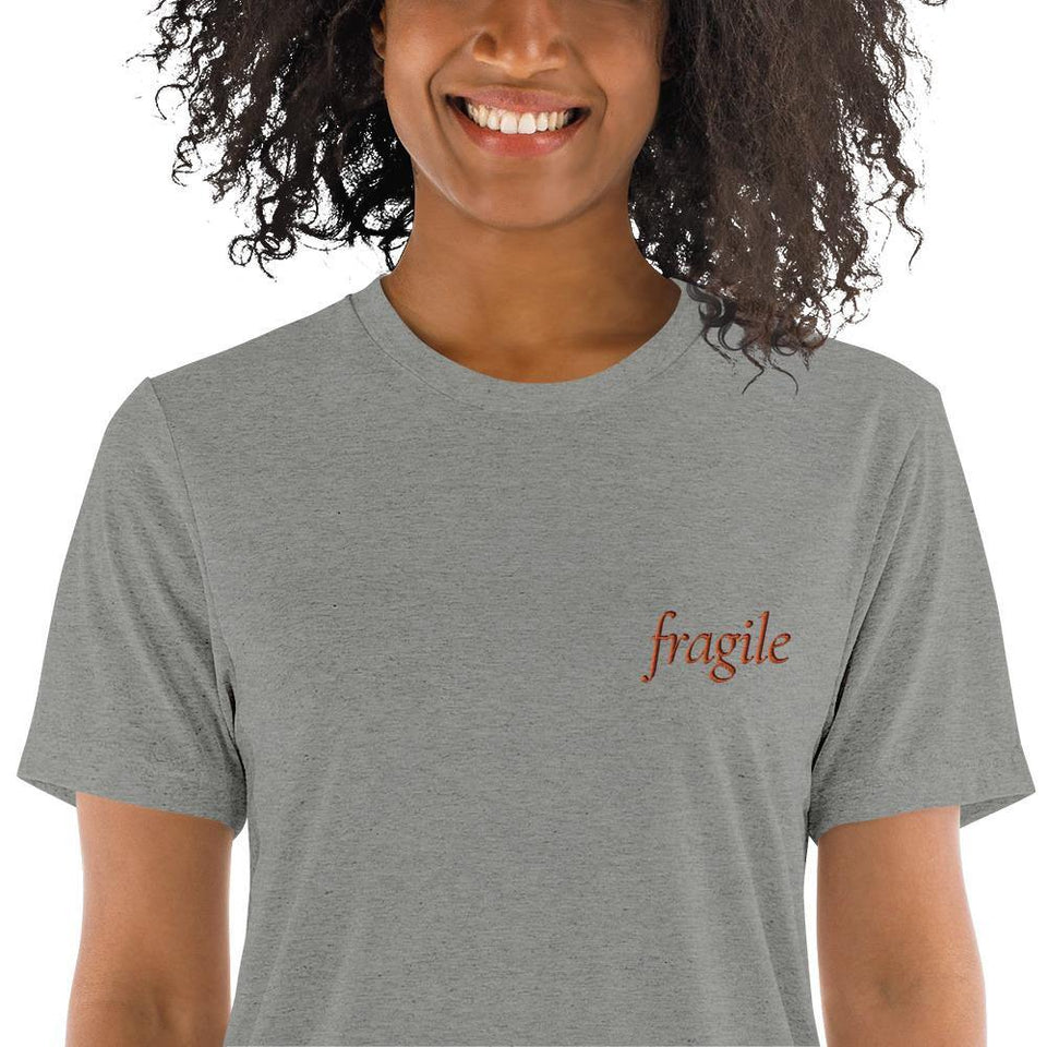 T-shirt à manches courtes "Fragile" - Manufacture of Emotions