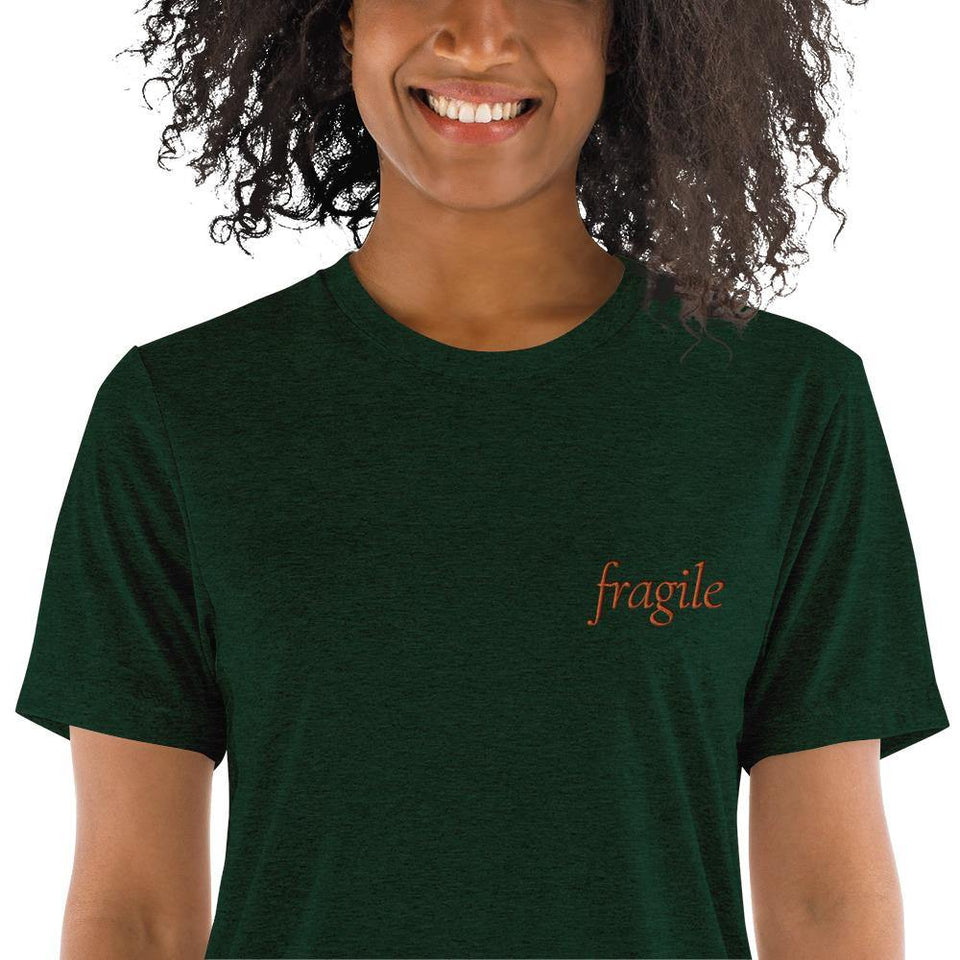 T-shirt à manches courtes "Fragile" - Manufacture of Emotions