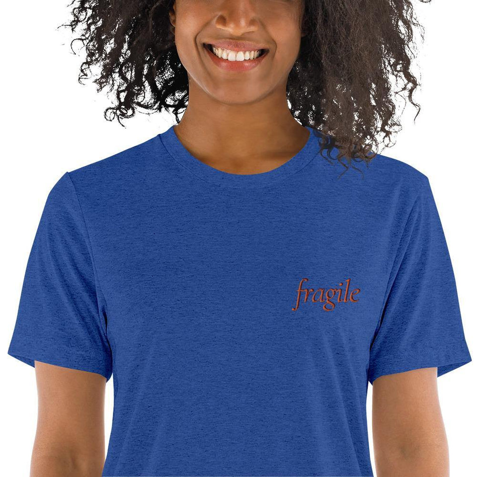 T-shirt à manches courtes "Fragile" - Manufacture of Emotions