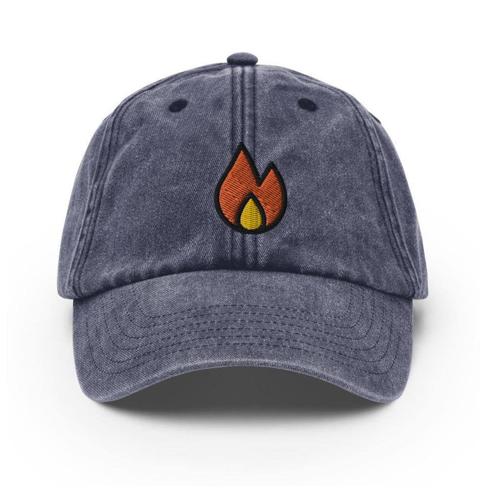 Casquette Vintage "Fire" - Manufacture of Emotions