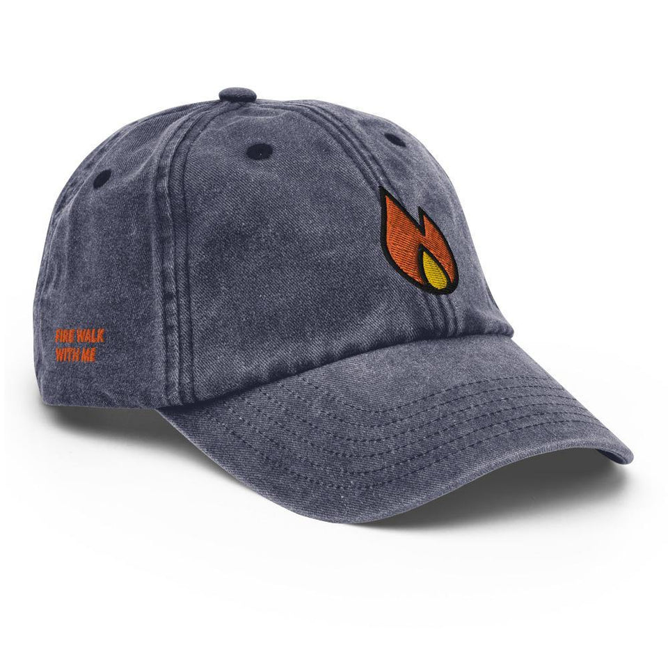 Casquette Vintage "Fire" - Manufacture of Emotions