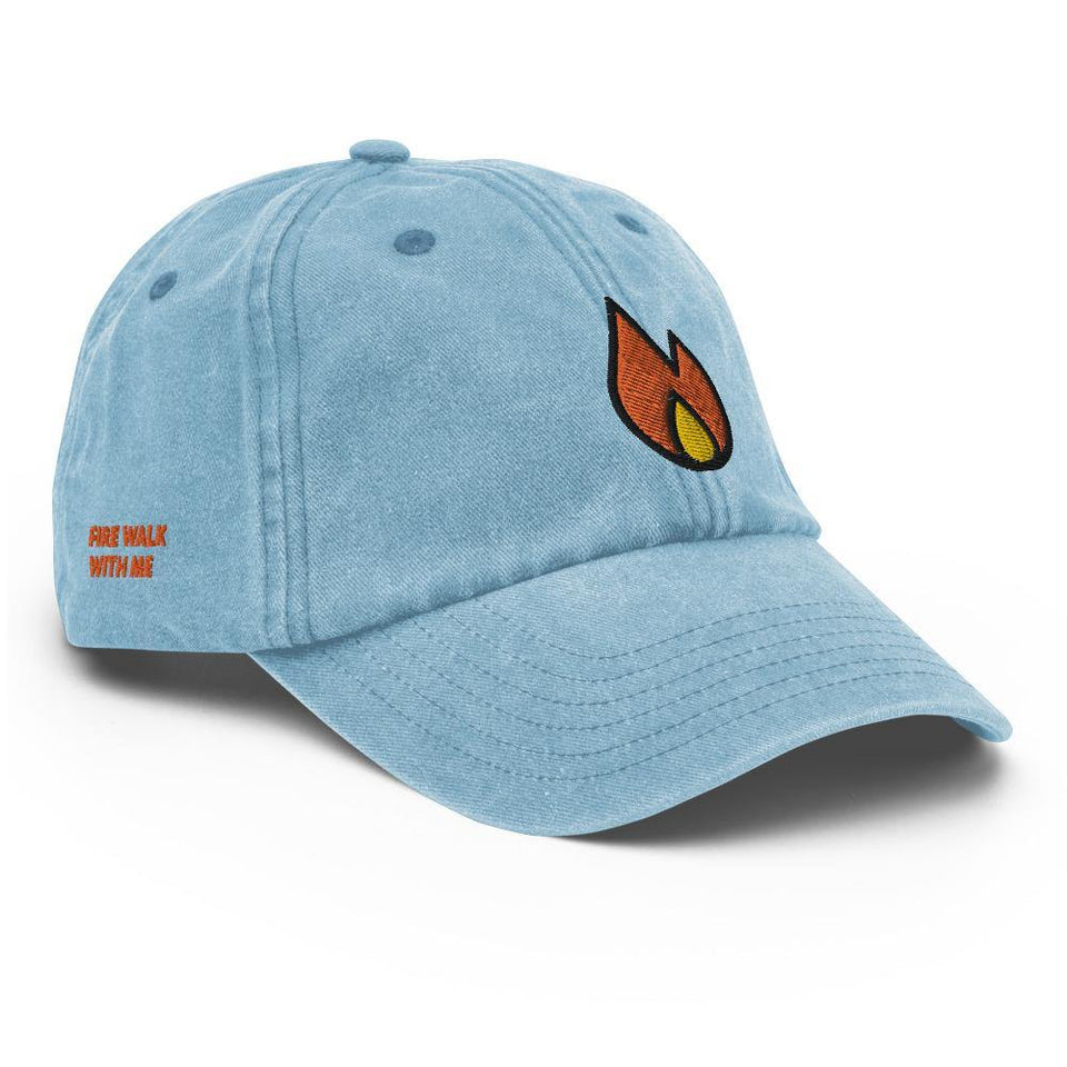 Casquette Vintage "Fire" - Manufacture of Emotions