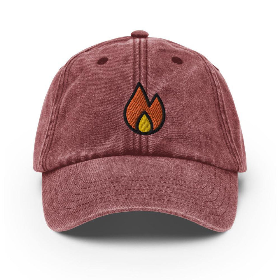 Casquette Vintage "Fire" - Manufacture of Emotions