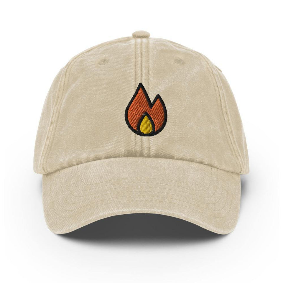 Casquette Vintage "Fire" - Manufacture of Emotions