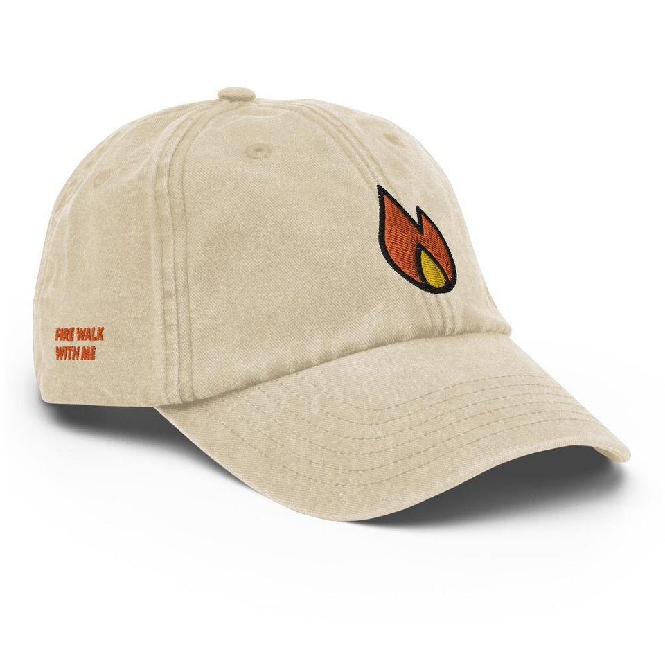 Casquette Vintage "Fire" - Manufacture of Emotions