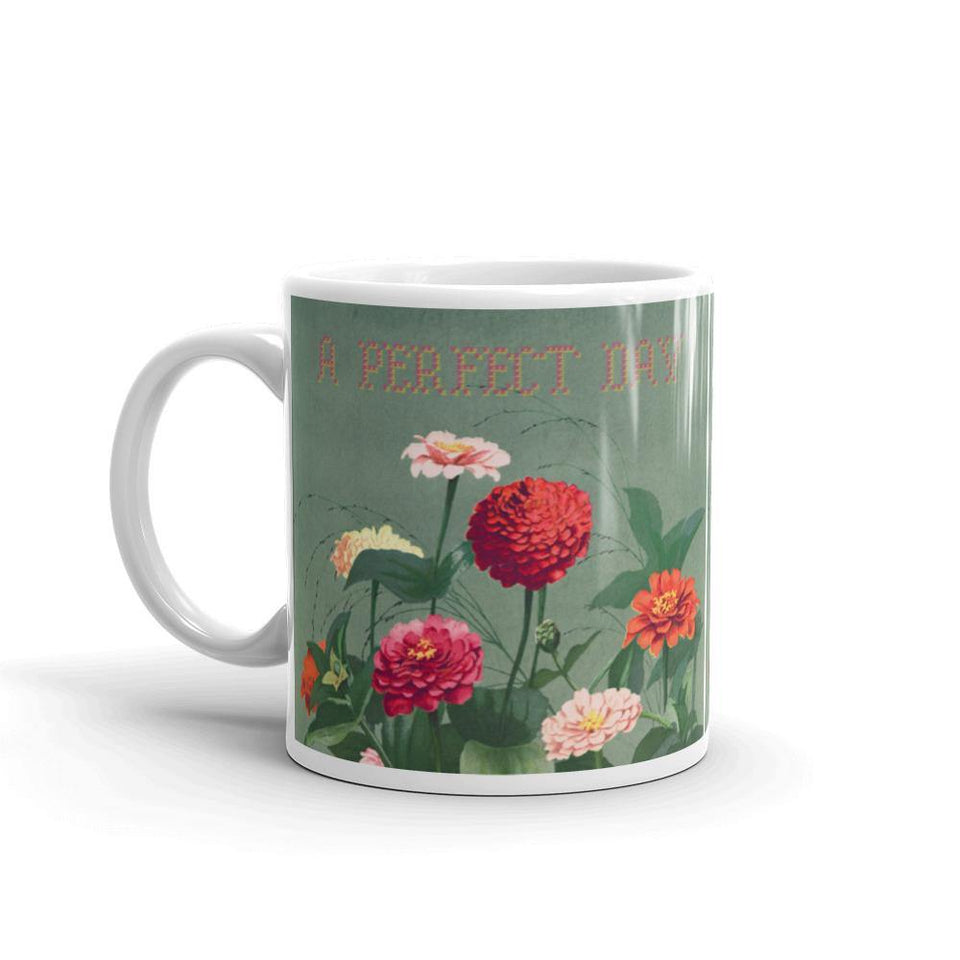 Mug Blanc Brillant "A perfect day" - Manufacture of Emotions