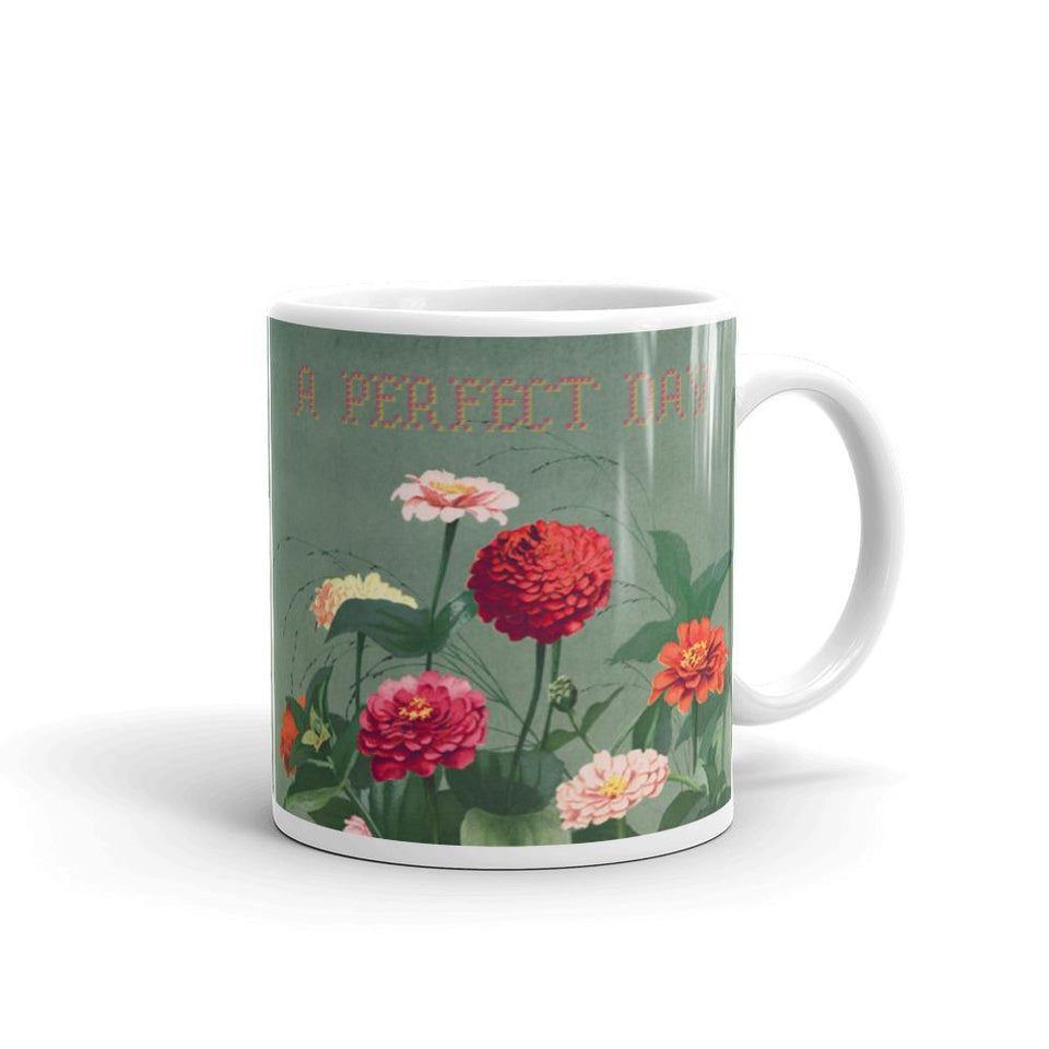 Mug Blanc Brillant "A perfect day" - Manufacture of Emotions