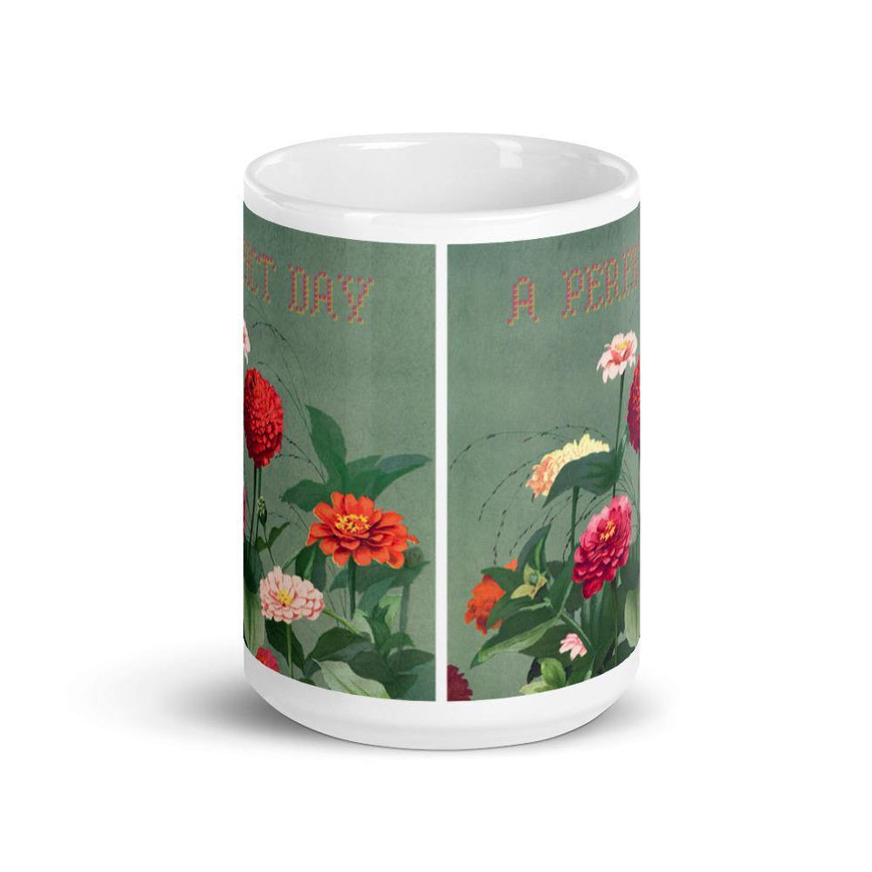 Mug Blanc Brillant "A perfect day" - Manufacture of Emotions